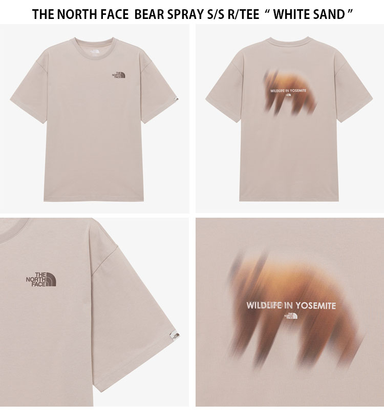 THE NORTH FACE ノースフェイス Tシャツ BEAR SPRAY S/S R/TEE