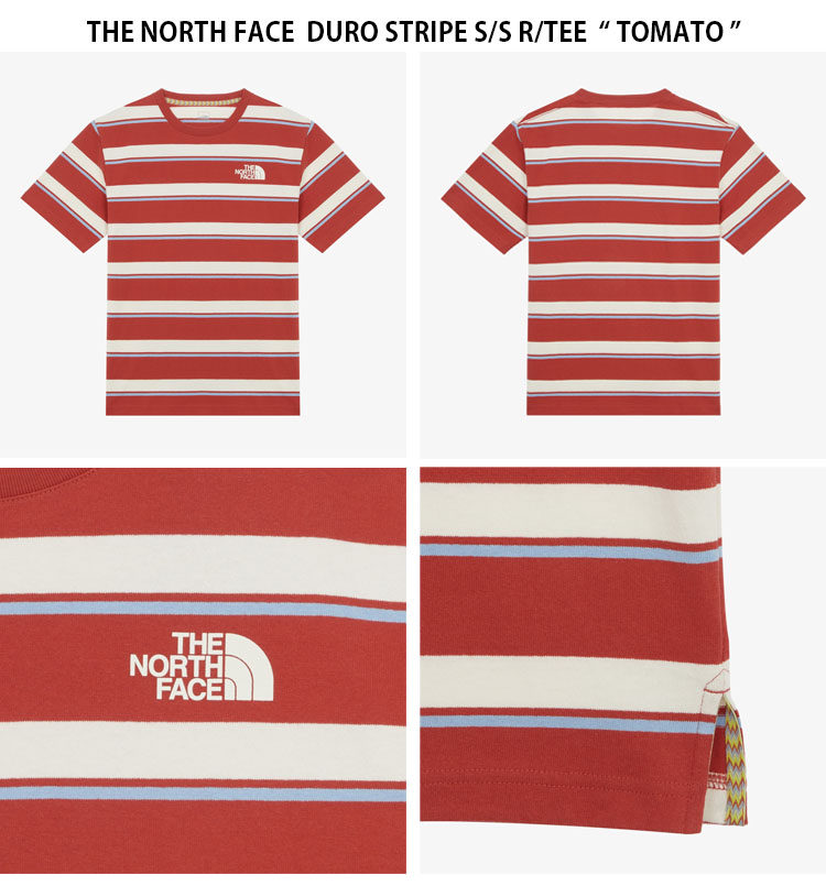 【THE NORTH FACE】DURO STRIPE S/S R/TEE ★送料・関税込★ DURO STRIPE S/S R/TEE - 노스페이스