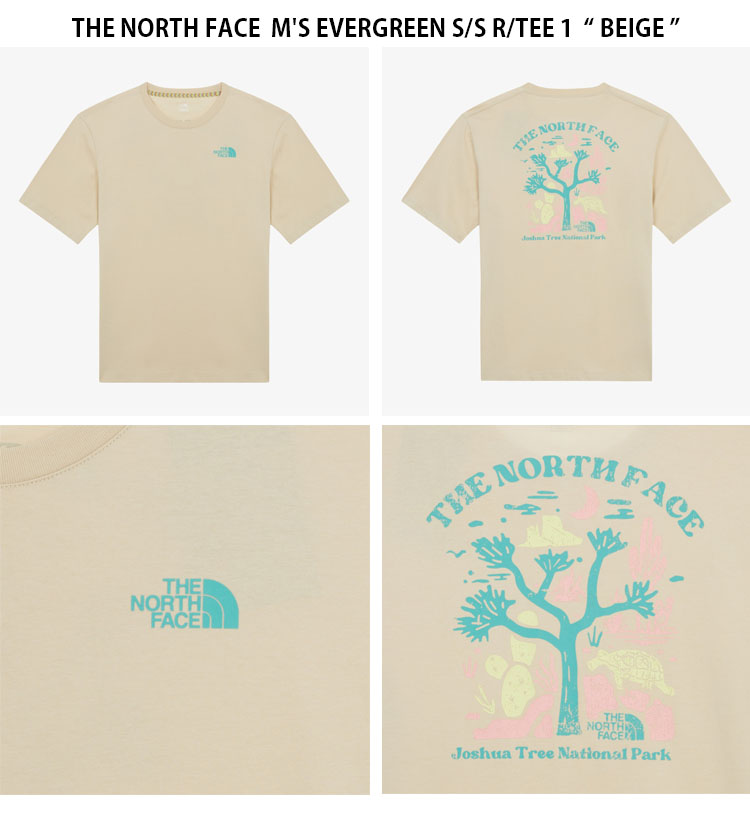 THE NORTH FACE ノースフェイス Tシャツ M'S EVERGREEN S/S R