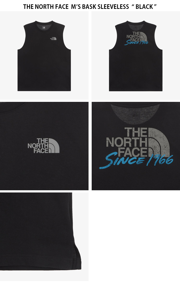 [THE NORTH FACE] M’S BASK SLEEVELESS ☆大人気☆ THE NORTH FACE ノースフェイス タンクトップ M'S BASK