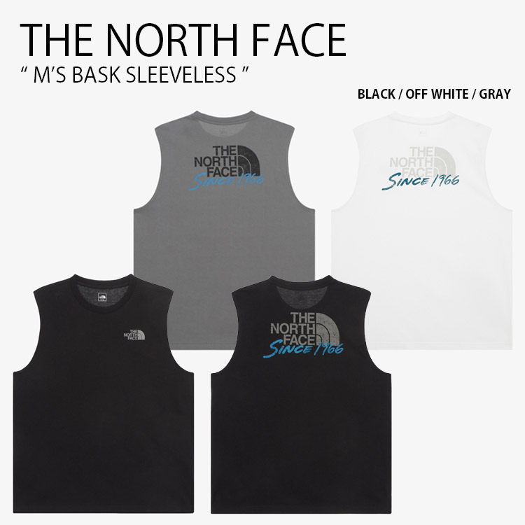 [The North Face] M’S BASK SLEEVELESS - BLACK THE NORTH FACE ノースフェイス タンクトップ M'S BASK