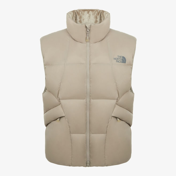 新品 THE NORTH FACE ダウンベスト NV1DQ85B ベージュ THE NORTH FACE（ザ ノースフェイス） ヌプシベスト ダウンベスト