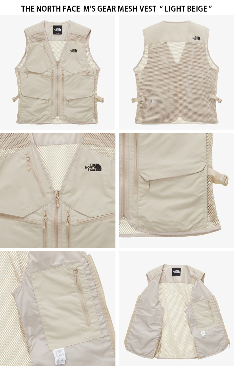 THE NORTH FACE ノースフェイス ベスト M'S GEAR MESH VEST ギア