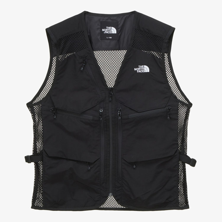 THE NORTH FACE ノースフェイス ベスト M'S GEAR MESH VEST ギア メッシュ ベスト ジレ ベストジャケット ジレベスト ロゴ メンズ レディース NV3BP01A/B/C｜a-dot｜02