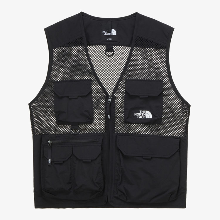 THE NORTH FACE ノースフェイス ベスト EXPLORING MESH VEST エクスプローリング メッシュ ベスト ジレ ジレベスト ロゴ メンズ レディース NV3BP02A/B/C｜a-dot｜02