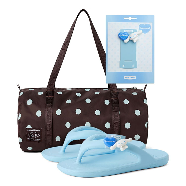 TAW & TOE トー&トー X Sanrio サンリオ レディースサンダル