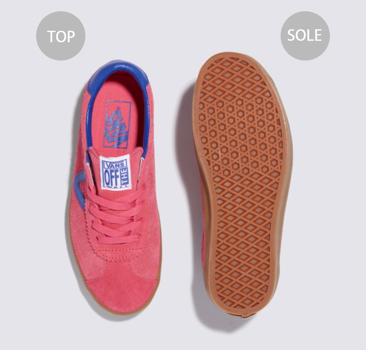VANS バンズ スニーカーSPORT LOW BAMBINO HONEYSUCKLE
