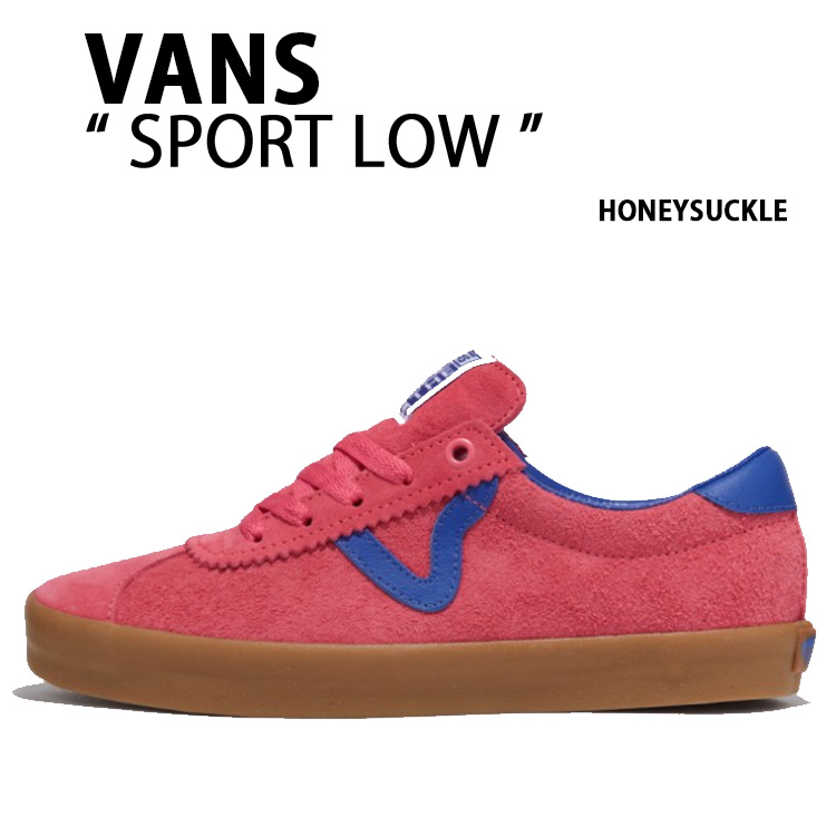 ★関税込★VANS★SPORT LOW BAMBINO HONEYSUCKLE★22-26cm★ Vans SPORT LOW UNISEX - Sneakersy niskie/różowy - Zalando.pl