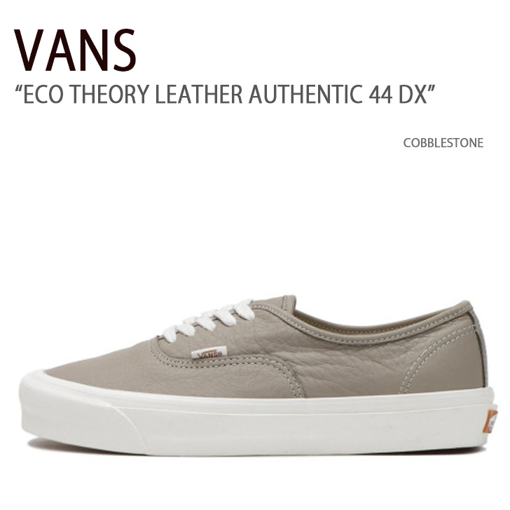 VANS バンズ スニーカー ECO THEORY LEATHER AUTHENTIC 44 DX