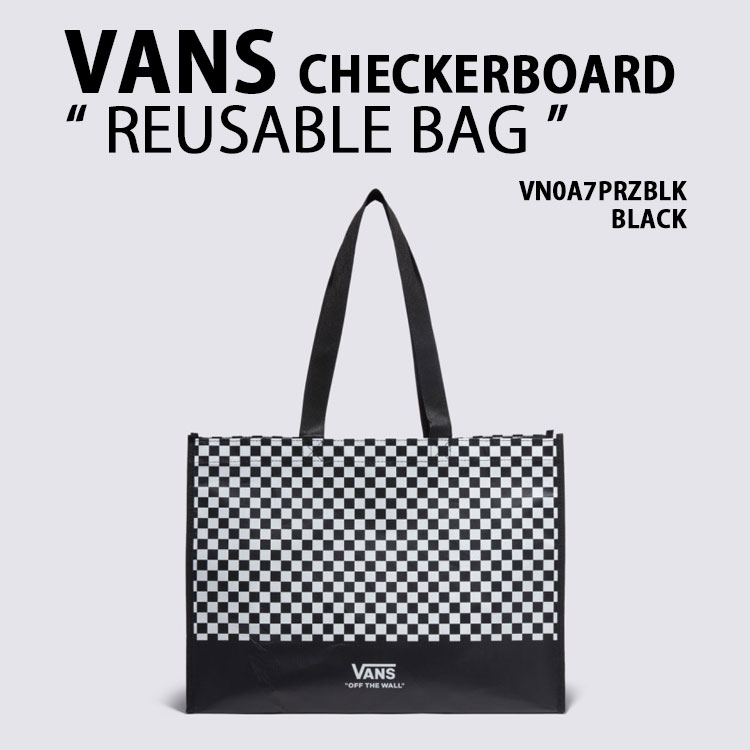VANS（ヴァンズ） バンズ トートバッグ ショッパーバッグ CHECKERBOARD