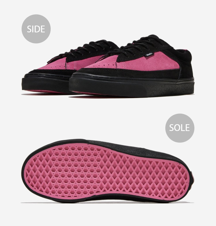 VANS バンズ スニーカー RATT V102CF NN ラット コンビネーションカラー シューズ V102CFNN BLACK PINK シーズナルカラー スエード Y2K VANS（ヴァンズ） バンズ スニーカー RATT V102CF NN ラット