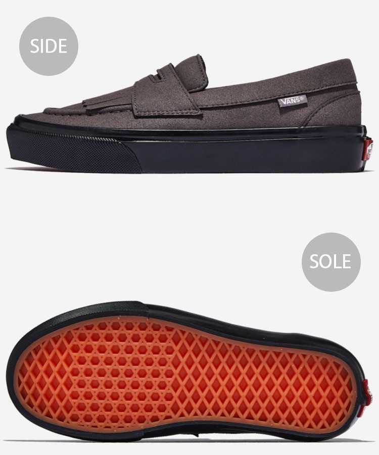 大注目 VANS FDG V196CF CHARCOAL LOAFER FUDGE スニーカー バンズ 靴