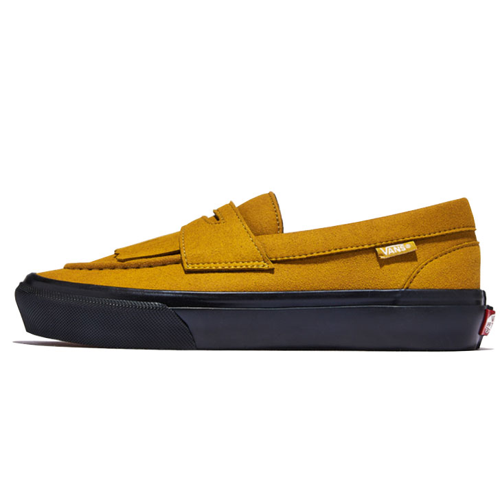 VANS バンズ スニーカー FUDGE LOAFER MUSTARD V196CF FDG ファッジ