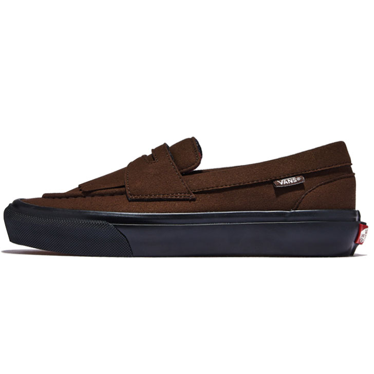 VANS バンズ スニーカー FUDGE LOAFER BROWN V196CF FDG ファッジ ...