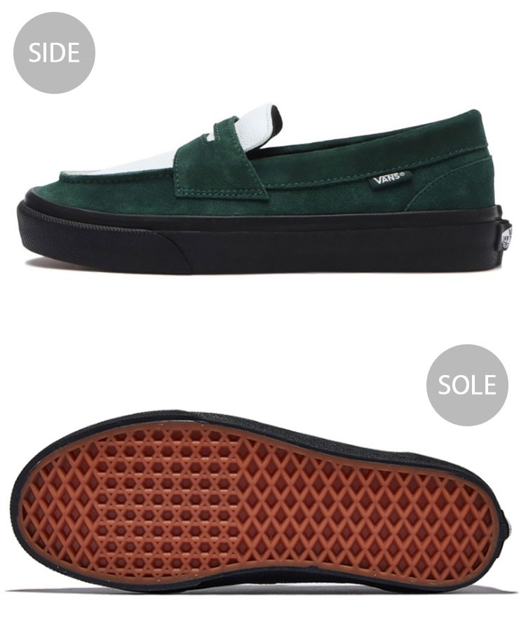 【VANS】バンズ LOAFER ローファー V196CF HL VANS ヴァンズ LOAFER ローファー V196CF BLACK/WHITE