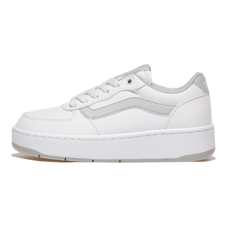 VANS（ヴァンズ） スニーカー 厚底 KULICK PLAT WHITE GRAY V2948 PLAT