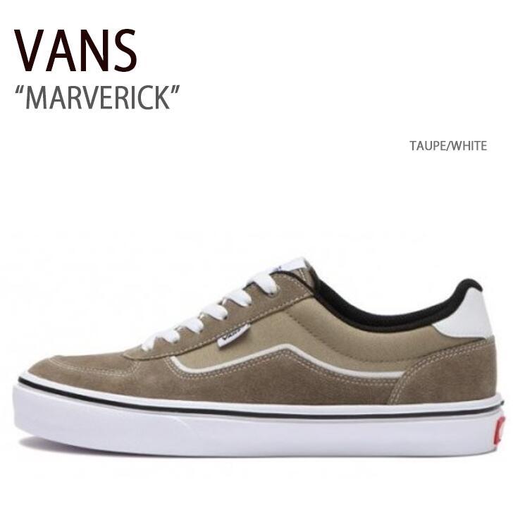 VANS バンズ スニーカー MARVERICK TAUPE WHITE マーベリック トープ