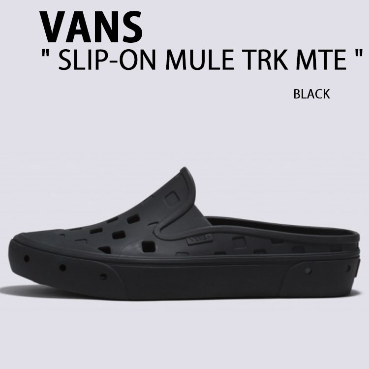 新品 VANS Slip-On Mule Trk 11 バンズ Slip-On Mule TRK Shoe in Black | Vans