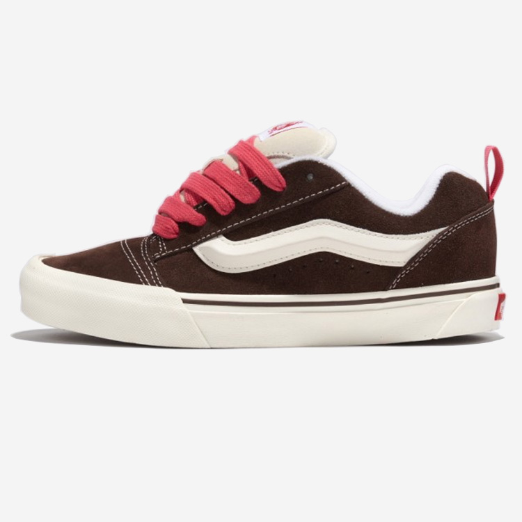 VANS バンズ スニーカー RETRO KNU SKOOL COLOR BROWN TRUE WHITE VN0009QCBF2 レトロ ニュースクール カラー ブラウン トゥルーホワイト メンズ レディース VANS（ヴァンズ） バンズ スニーカー RETRO KNU SKOOL COLOR BROWN