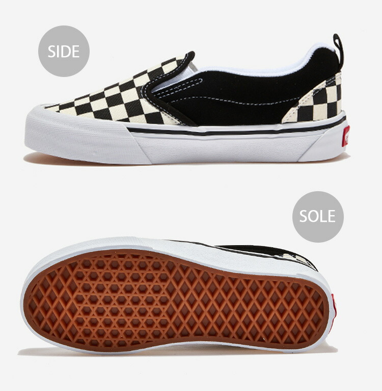 VANS（ヴァンズ） バンズ スニーカー KNU SLIP CHECKERBOARD TRUE
