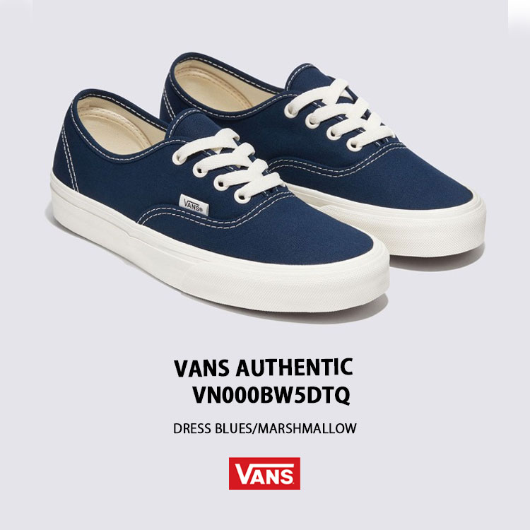 国内配送 VANS AUTHENTIC DRESS BLUES/MARSHMALLOW VANS / Authentic - Dress Blues / Marshmallow VN000BW5DTQ