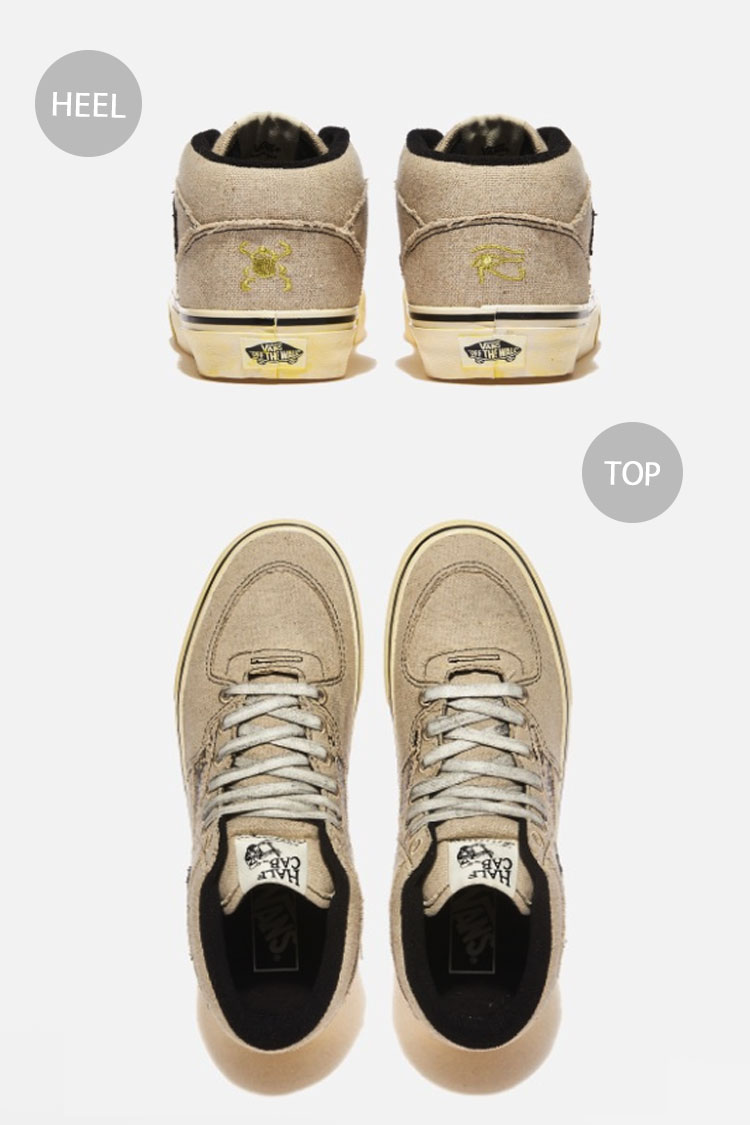 VANS（ヴァンズ） バンズ スニーカー MUMMY WRAP CANVAS BEIGE BLACK