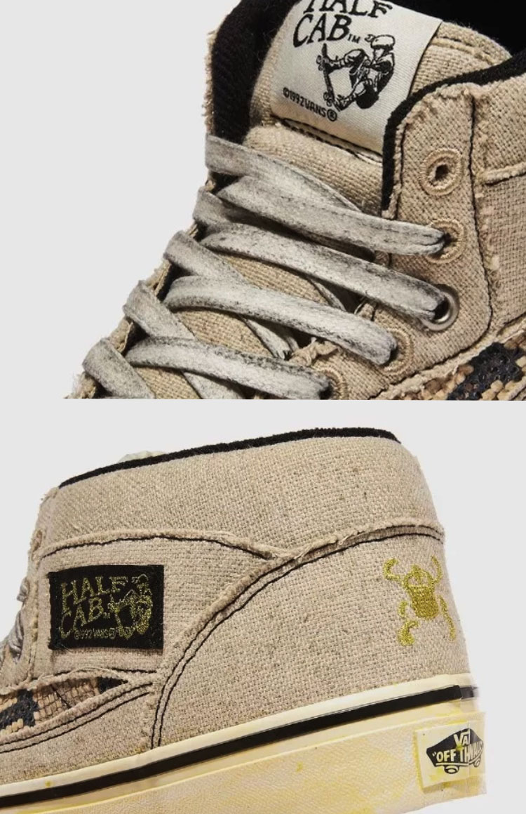 VANS（ヴァンズ） バンズ スニーカー MUMMY WRAP CANVAS BEIGE BLACK