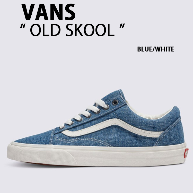 VANS : デニムオールドスクール VANS】 ヴァンズ OLD SKOOL オールドスクール VN000D7ZBPR DENIM