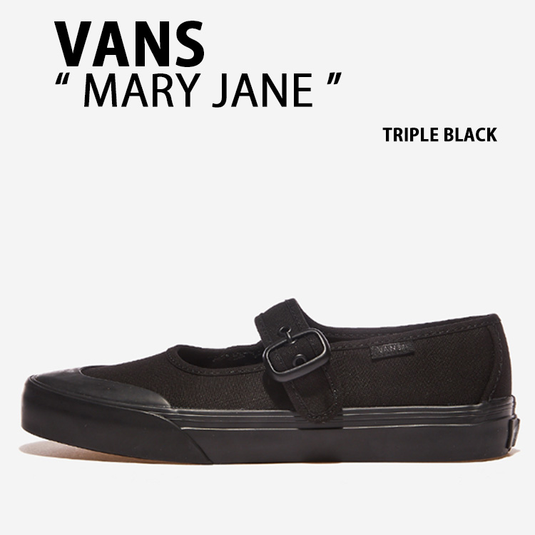 VANS バンズ スニーカー MARY JANE TRIPLE BLACK VN000CRRBJ4