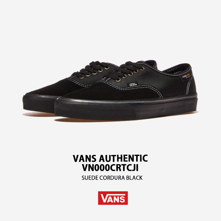 VANS（ヴァンズ） バンズ スニーカー AUTHENTIC SUEDE CORDURA BLACK