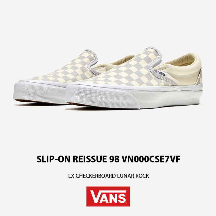 VANS（ヴァンズ） バンズ スニーカー SLIP-ON REISSUE 98 CHECKERBOARD