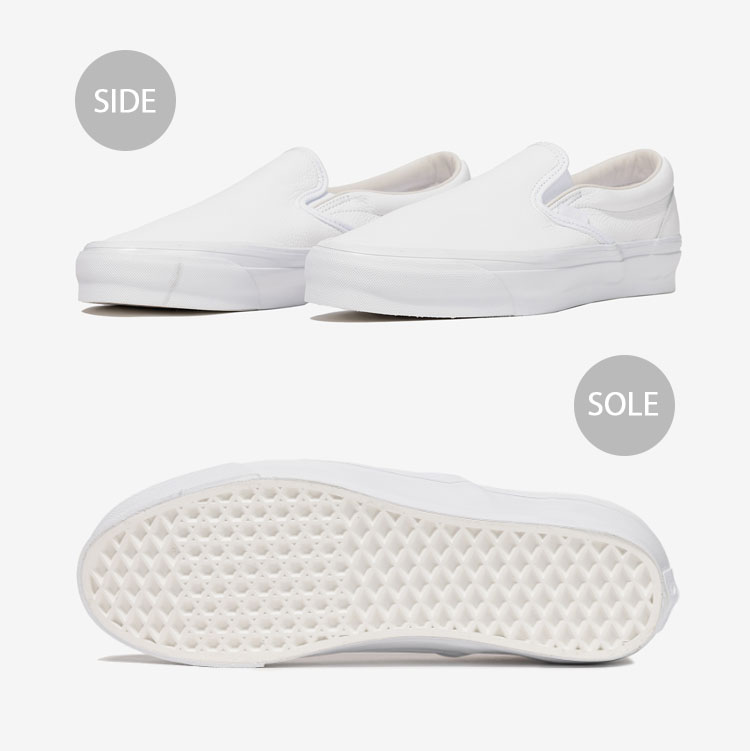 VANS（ヴァンズ） バンズ スリッポン SLIP-ON REISSUE 98 LX LEATHER