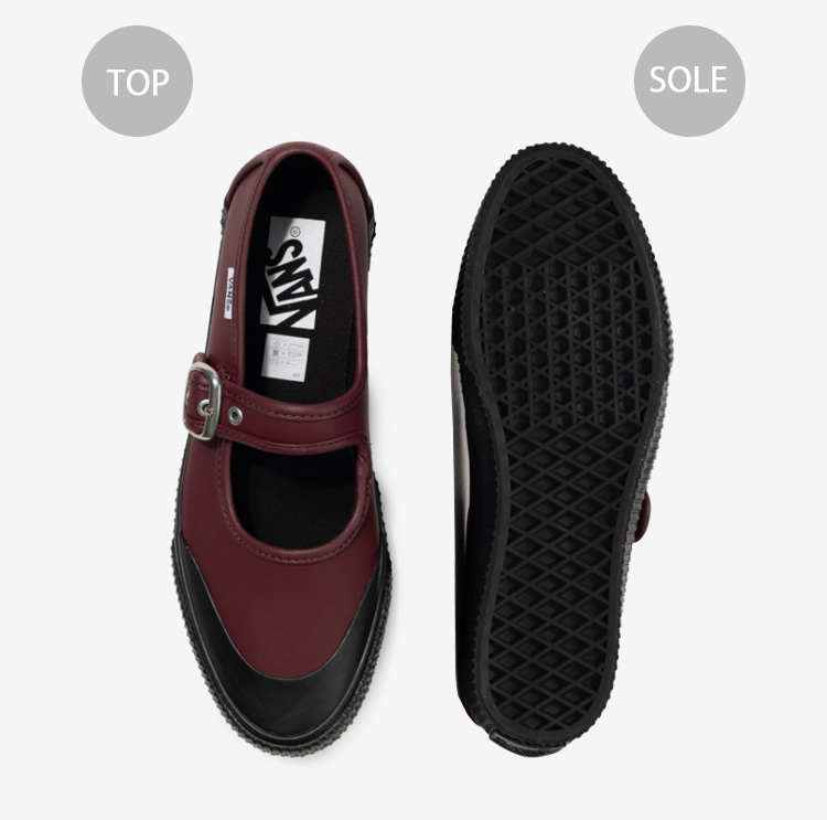 VANS（ヴァンズ） バンズ スニーカー MARY JANE LEATHER CREEP PORT