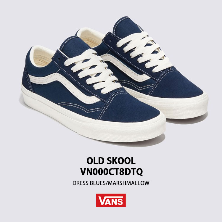 VANS★OLD SKOOL★兼用★DRESS BLUES/MARSHMALLOW Buy Style 36 'Marshmallow' - VN0A3DZ3KE6 | GOAT
