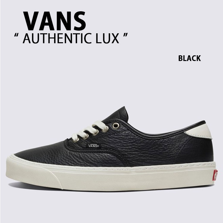 VANS バンズ スニーカー AUTHENTIC LUX BLACK VN000CZKBLK