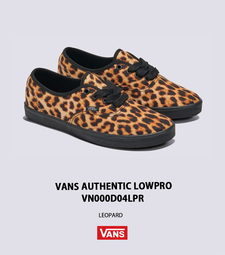 CLINK｜VANS AUTHENTIC LOWPRO LEOPARD｜東京・吉祥寺