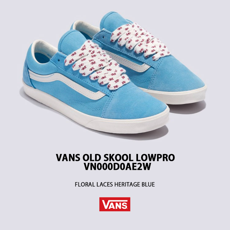 VANS バンズ スニーカー OLD SKOOL LOWPRO FLORAL LACES