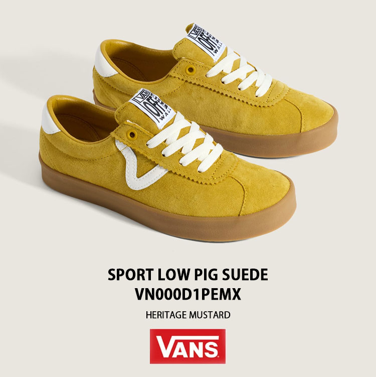 VANS（ヴァンズ） バンズ スニーカー SPORT LOW PIG SUEDE VN000D1PEMX