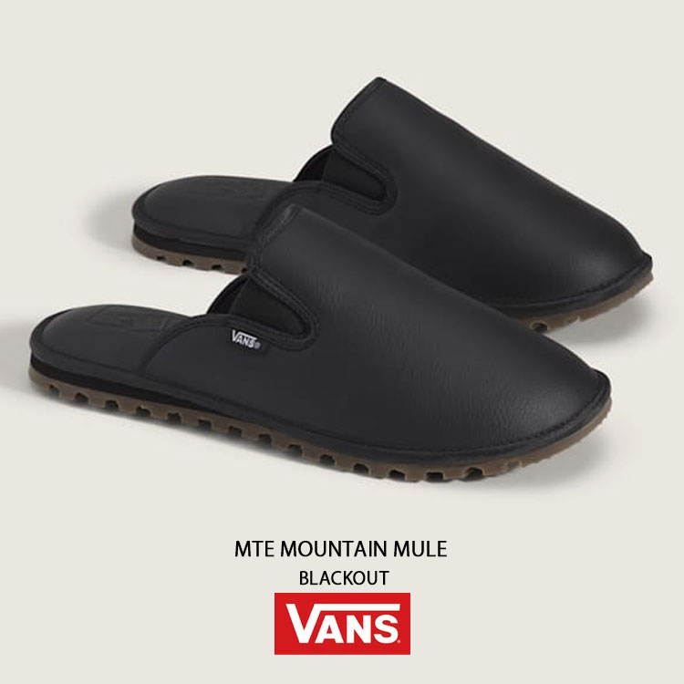 VANS（ヴァンズ） バンズ スニーカー MTE MOUNTAIN MULE BLACKOUT