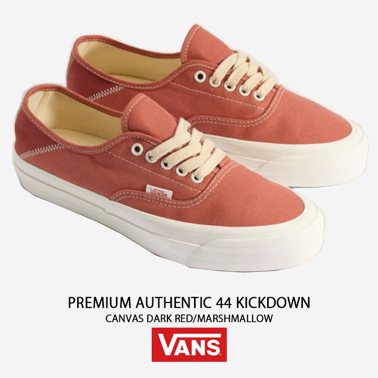 VANS バンズ スニーカー PREMIUM AUTHENTIC 44 KICKDOWN CANVAS