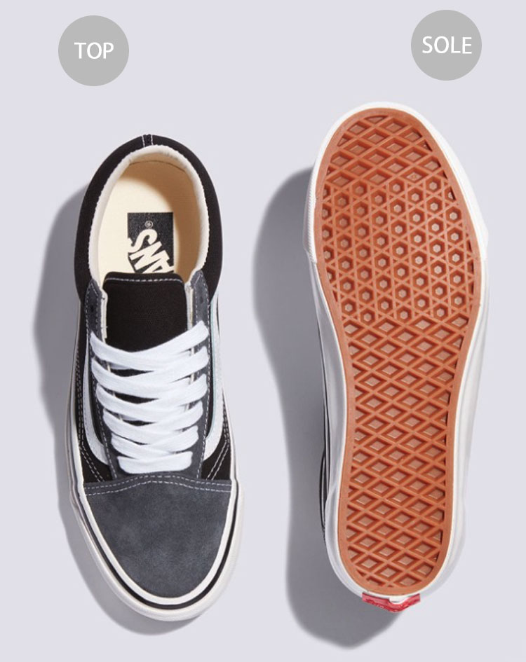 VANS バンズ スニーカー OLD SKOOL SUEDE GREY BLACK