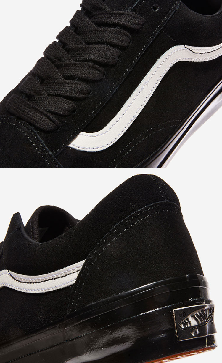 VANS（ヴァンズ） バンズ スニーカー OLD SKOOL LX SUEDE BLACK BLACK