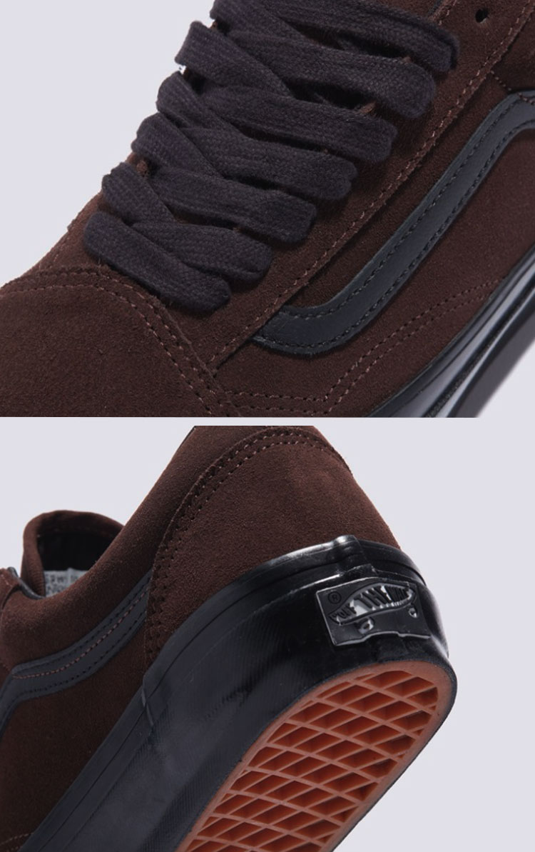 新品同様、Vans Old Skool ブラウン スエード Vans Old Skool スニーカー ブラウン スエード - メルカリ