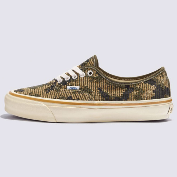 アンティーク　オルゴール　ねずみ　ハンバーガー VANS バンズ スニーカー AUTHENTIC 44 CAMO ANTIQUE GOLD