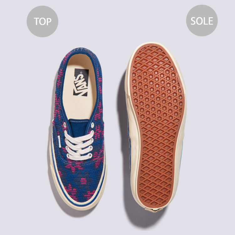 VANS バンズ スニーカー AUTHENTIC 44 DAISY TRUE BLUE VN000D5K7WM