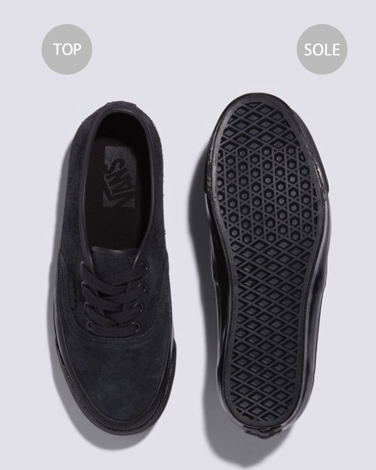 VANS バンズ スニーカー AUTHENTIC 44 HAIRY SUEDE PHANTOM