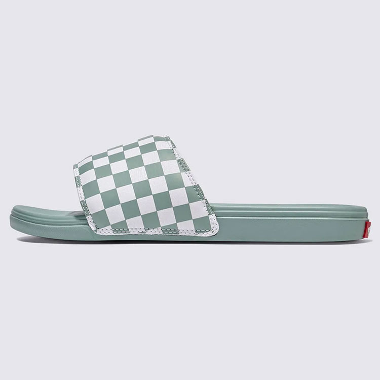 VANS バンズ サンダル LA COSTA SLIDE-ON VN000D7GBH7 シューズ ラコスタ スライドオン チェッカボード シャワーサンダル ライドグレー VANS（ヴァンズ） バンズ サンダル LA COSTA SLIDE-ON CHECKERBOARD