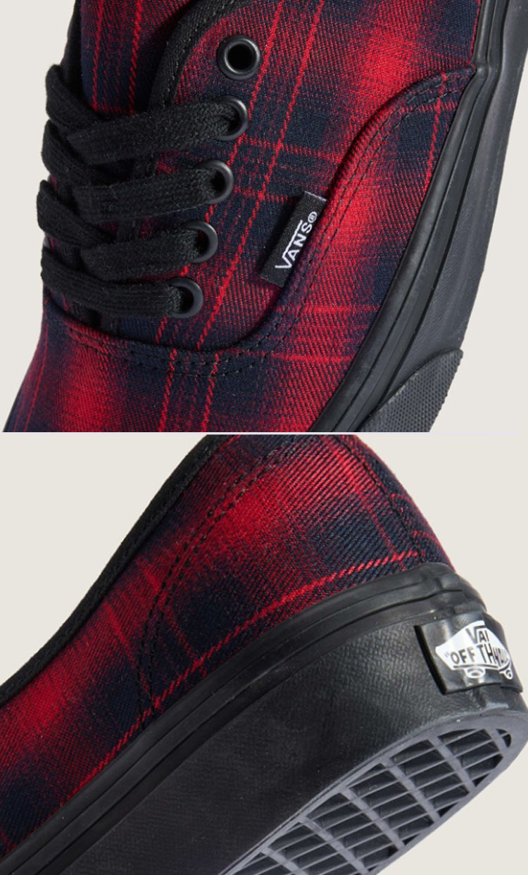 VANS バンズ スニーカー AUTHENTIC THRIFT STORE RED BLUE VN000D7YRDB オーセンティック スリフト ストア レッド ブルー 女性用 VANS（ヴァンズ） バンズ スニーカー AUTHENTIC THRIFT STORE RED BLUE