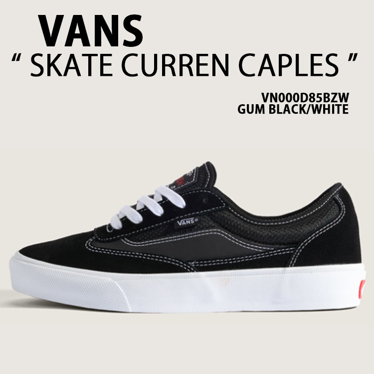 VANS（ヴァンズ） バンズ スニーカー SKATE CURREN CAPLES GUM BLACK