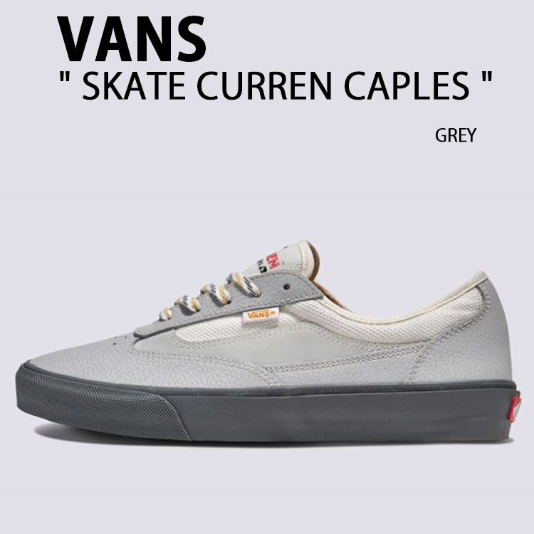 VANS（ヴァンズ） バンズ スニーカー SKATE CURREN CAPLES GREY